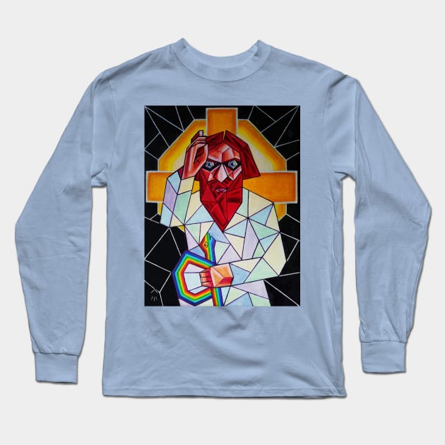 Friend-B Long Sleeve T-Shirt by PopCubism